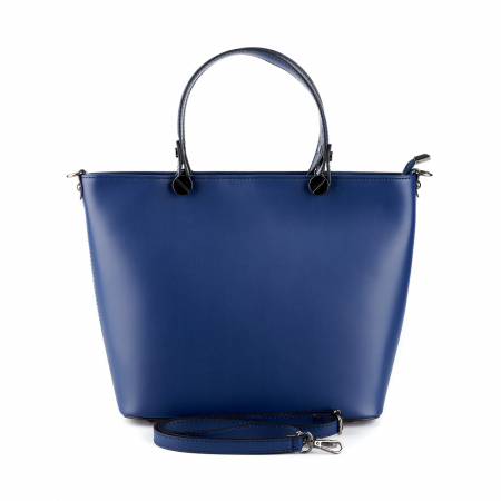 Geantă Azaleea, din piele naturală albastra 8115 [1]