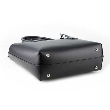 Geantă Beverly, din piele naturală neagra 8090 [2]