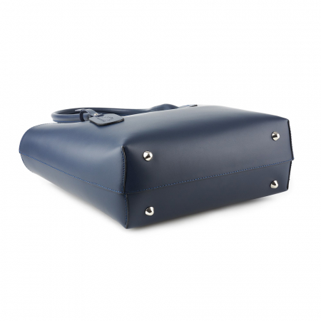 Geantă Beverly, din piele naturală bleumarin 8090 [2]
