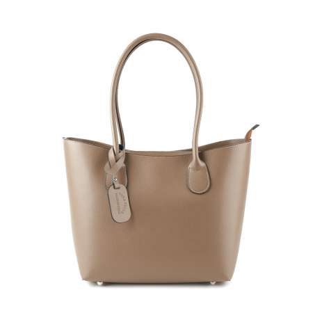 Geantă Beverly, din piele naturală bej 8090 [1]