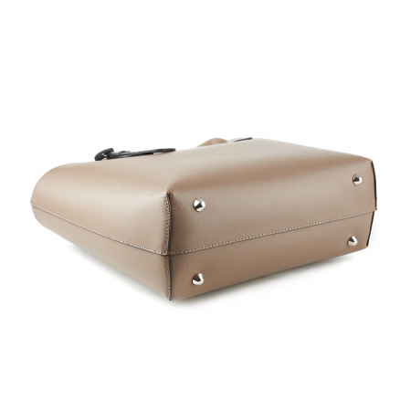 Geantă Beverly, din piele naturală bej 8090 [2]