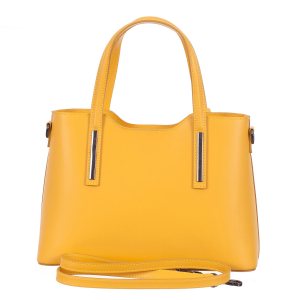 Geantă galbenă din piele naturală 8021 [2]