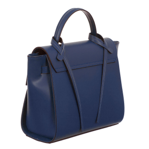 Genți Mici - Geantă bleumarin din piele naturală 8023