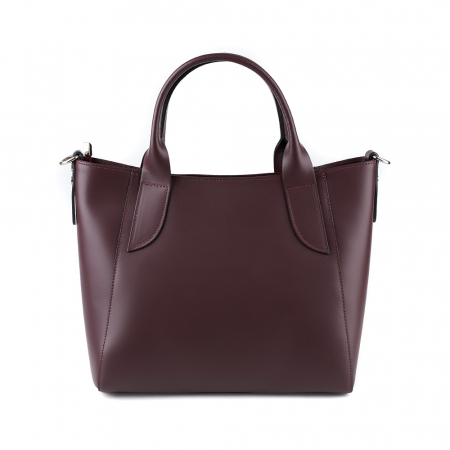 Geantă Carolyn, din piele naturală maro, 8091 [1]