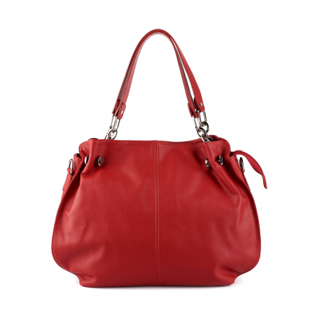 Geantă Carlia, din piele naturală rosu inchis ,8009 [1]