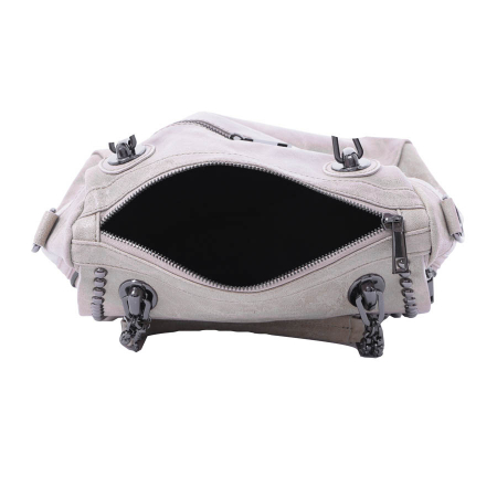 Geantă Celia, din piele naturală bej 8061 [3]