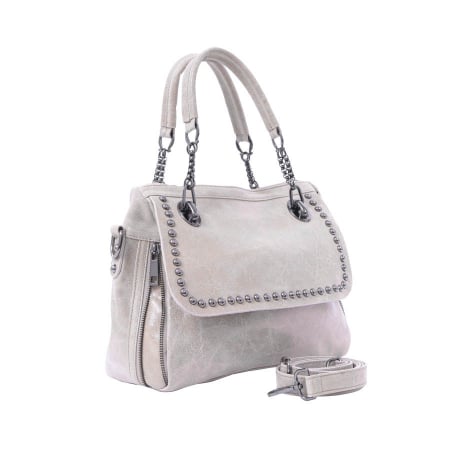 Culori Genți - Geantă Celia, din piele naturală bej 8061