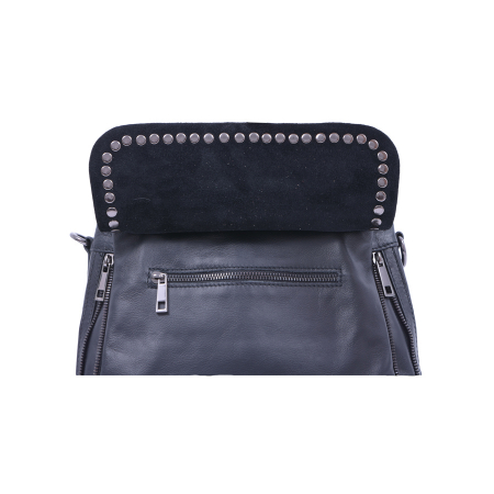 Geantă Celia, din piele naturală neagra 8061 [1]