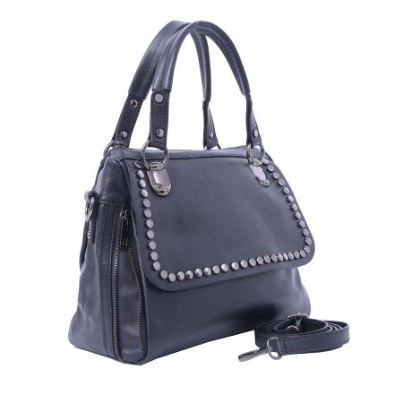 Geantă Celia, din piele naturală neagra 8061 [0]