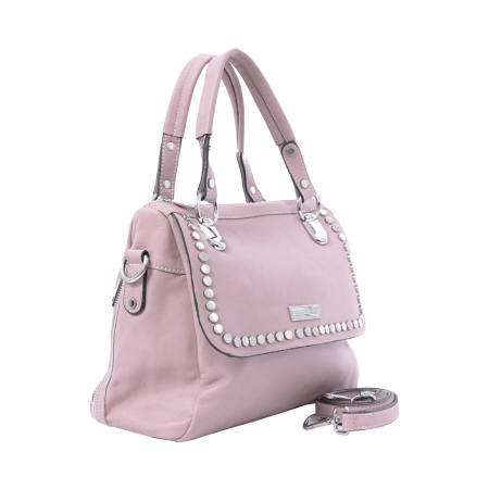 Genți Mici - Geantă Celia, din piele naturală roz 8061