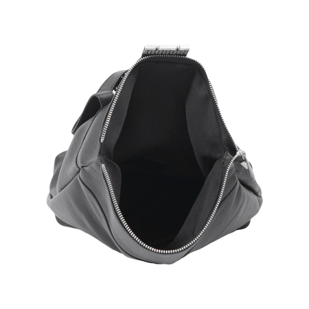 Geantă Christie, tip rucsac, negru, din piele naturală 8049 [4]