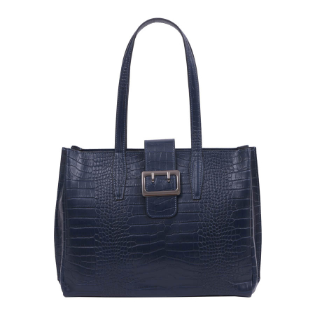 Geantă Cindy, din piele naturală bleumarin, 8071 [1]