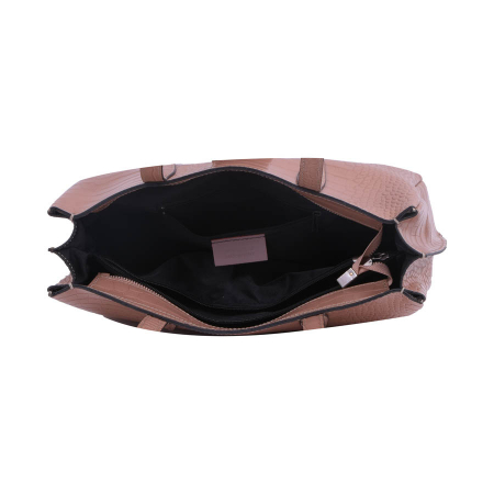 Geantă Cindy, din piele naturală nude, 8071 [3]