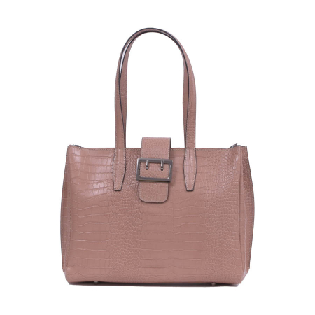 Geantă Cindy, din piele naturală nude, 8071 [1]