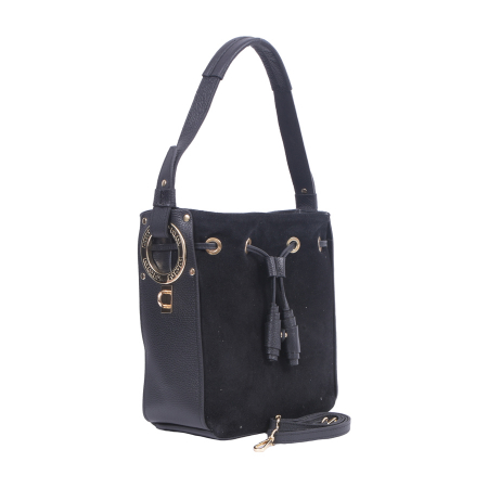 Geantă Daria, din piele naturală neagra 8063 [0]