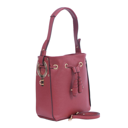 Geantă Daria, din piele naturală visiniu 8063 [0]