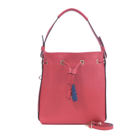 Geantă Daria, din piele naturală visiniu 8063 [1]