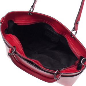 Geantă din piele roșie 8034 [3]