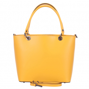 Geantă din piele galbena 8034 [2]