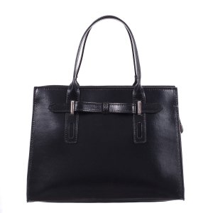 Geantă din piele naturală neagră 8030 [1]