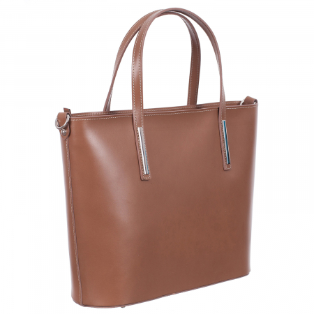 Genți & Poșete Piele Naturală - Geantă din piele naturală cafeniu 8012