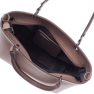 Geantă din piele cafenie 8034 [3]