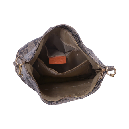 Geantă Elaine, din piele naturală maro 8070 [2]