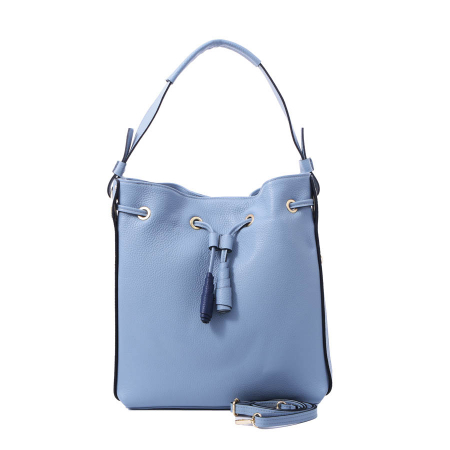 Geantă Eliana, din piele naturală albastra 8062 [1]
