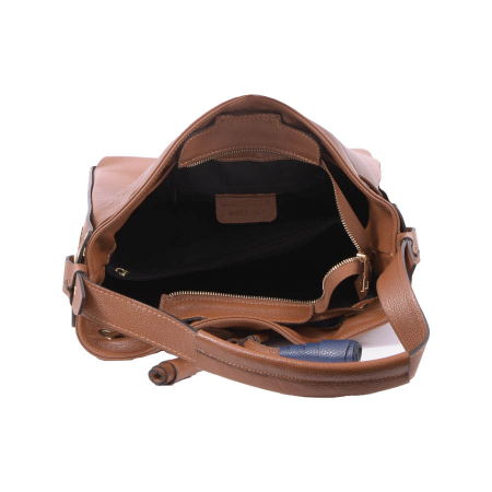 Geantă Eliana, din piele naturală maro 8062 [2]