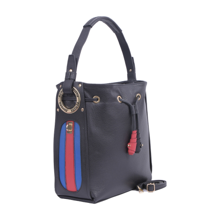 Geantă Eliana, din piele naturală neagra 8062 [0]