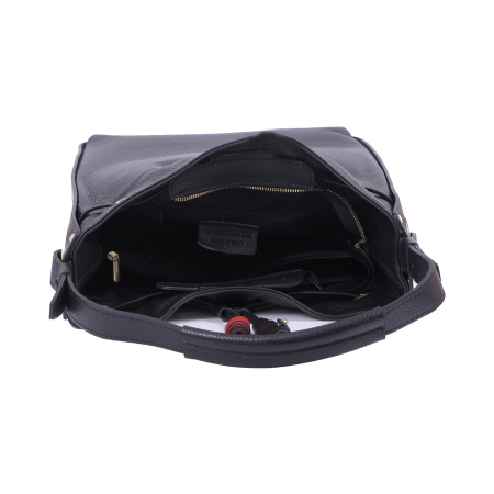 Geantă Eliana, din piele naturală neagra 8062 [2]
