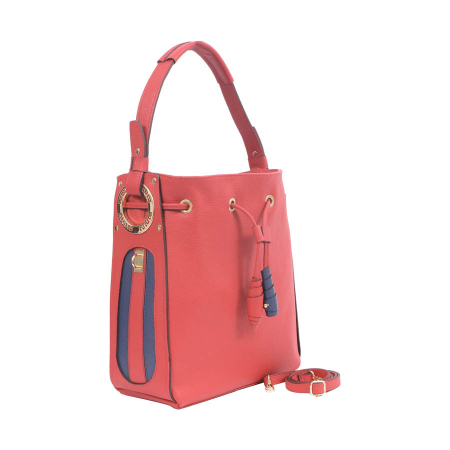 Geantă Eliana, din piele naturală rosie 8062 [0]