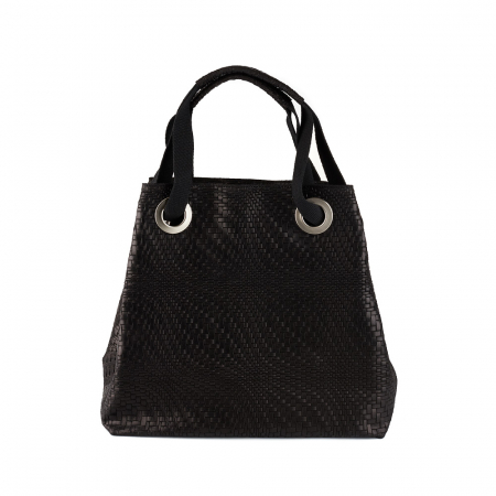 Geantă Estella, din piele naturală neagra 8078 [1]