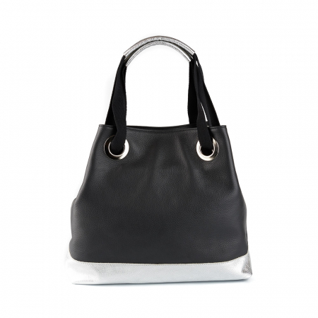 Geantă Esther, piele naturala, negru, 8076 [1]