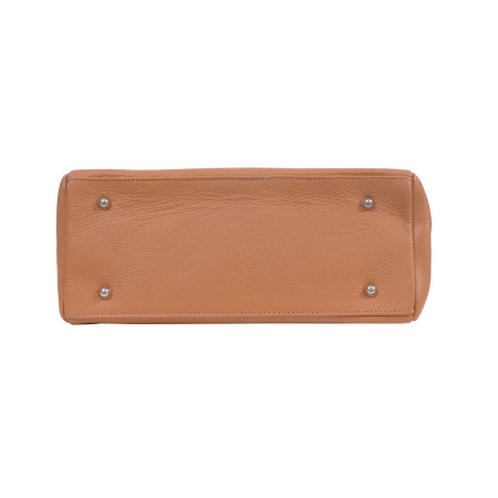 Geantă Gracie, din piele naturală maro, 8073 [2]