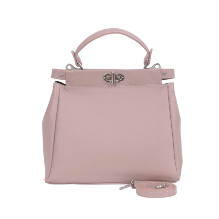 Geantă Gracie, din piele naturală nude, 8073 [1]