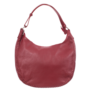 Geantă roșie din piele naturală fină 8010 [1]
