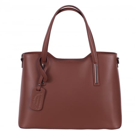 Geantă Model Mare Emma, maro din piele naturală 8008 [1]