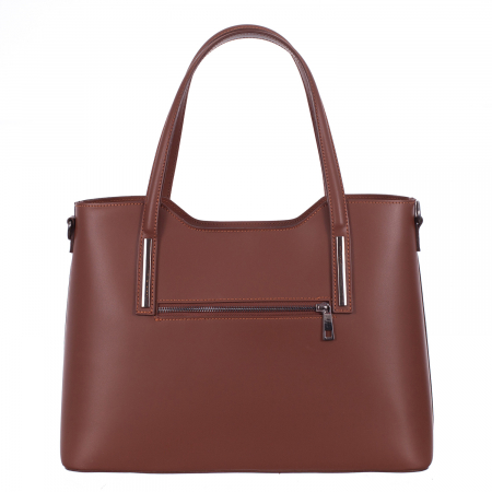 Geantă Model Mare Emma, maro din piele naturală 8008 [2]