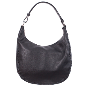 Geantă neagră din piele naturală fină 8010 [1]