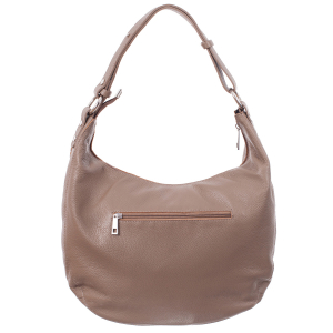 Geantă bej din piele naturală fină 8010 [2]