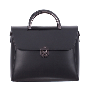 Geantă neagră din piele naturală 8035 [1]