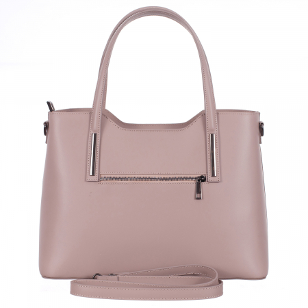 Geantă Model Mare Emma, nude din piele naturală 8008 [2]