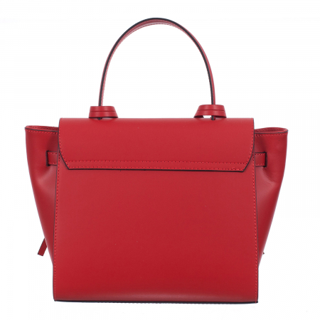 Geantă roșie din piele naturală 8023 [2]
