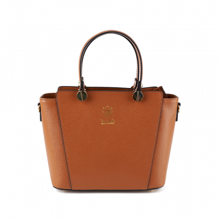 Geantă Yasmine, din piele naturală maro, 8094 [1]