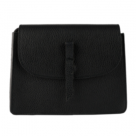 Poseta Hazel din piele naturala neagra de umar sau crossbody,8231 [1]