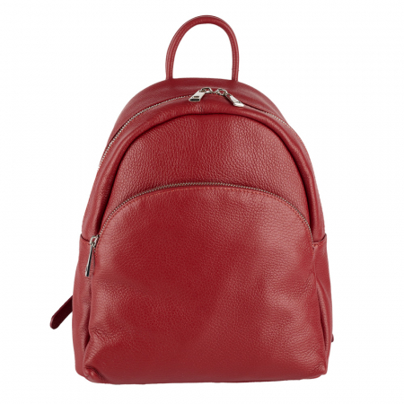 Rucsac Aida din piele naturală bordo, 8114 [1]