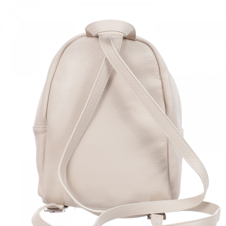 Rucsac alb din piele naturală 8032 [2]