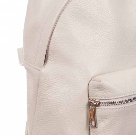 Rucsac alb din piele naturală 8032 [3]