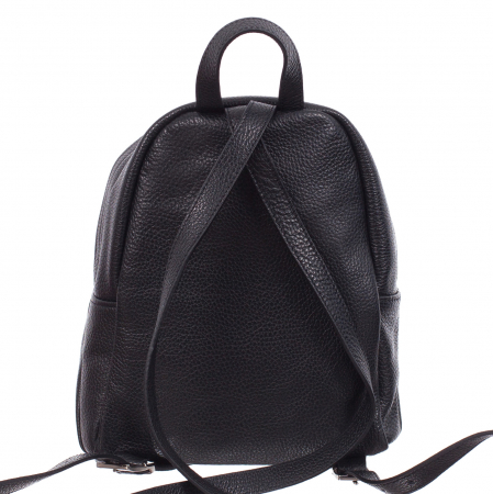 Rucsac negru din piele naturală 8032 [2]